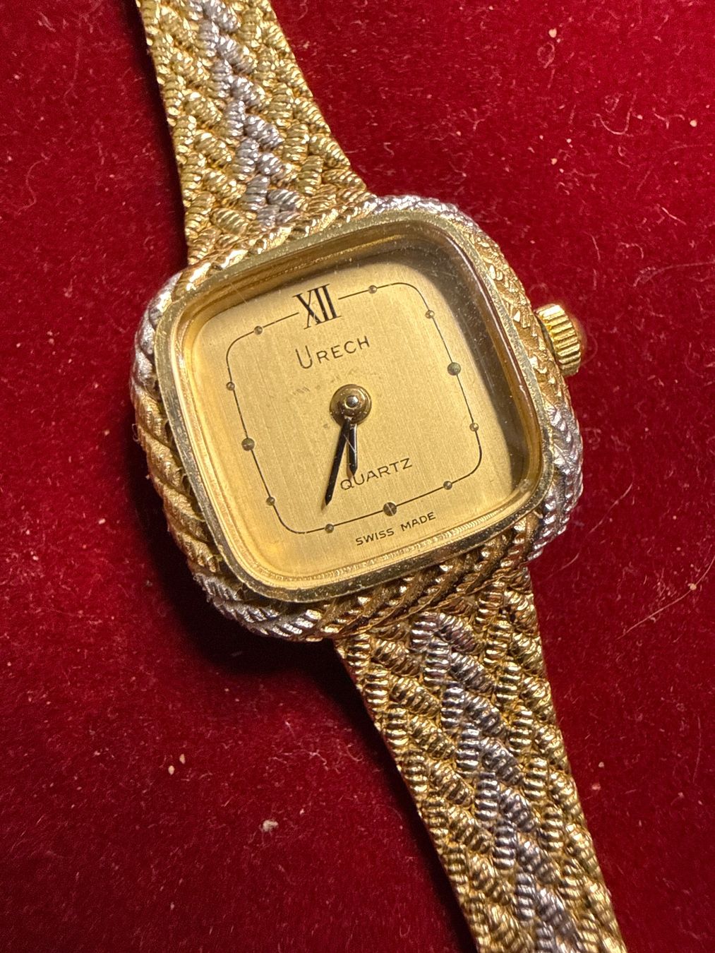 Uhren: Urech Art Deco 18 mm – Gebraucht aus Pfeffingen von Allhandelklgwatches