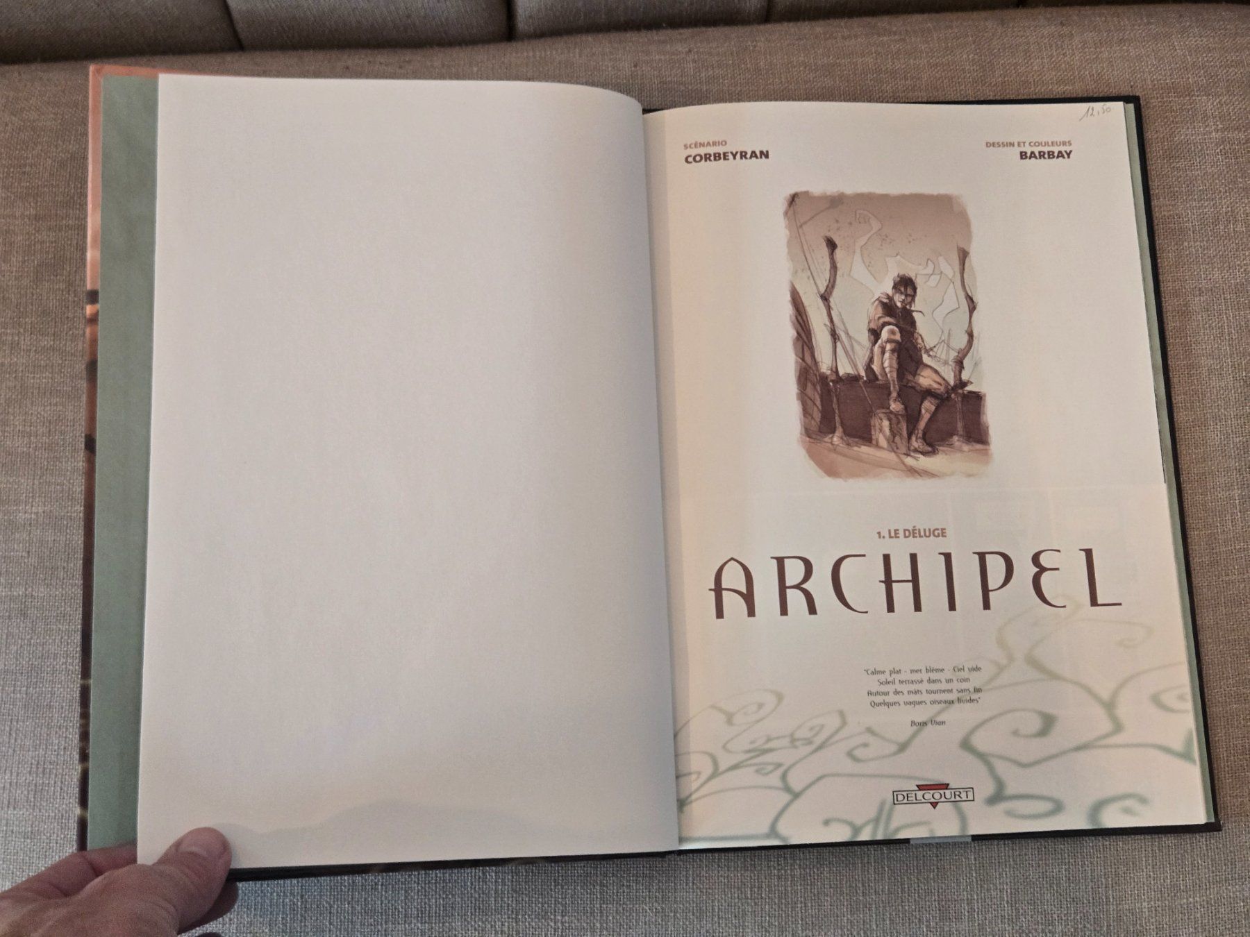 Fumetti: Archipel N°1 - Le déluge - EO – Usato da Crémines venduto da Blakedrake 4