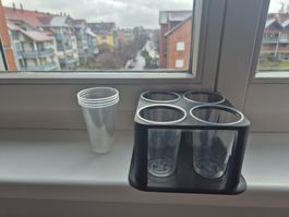 Pflanzen-Stecklings / Setzlinge Halter für 4 Becher