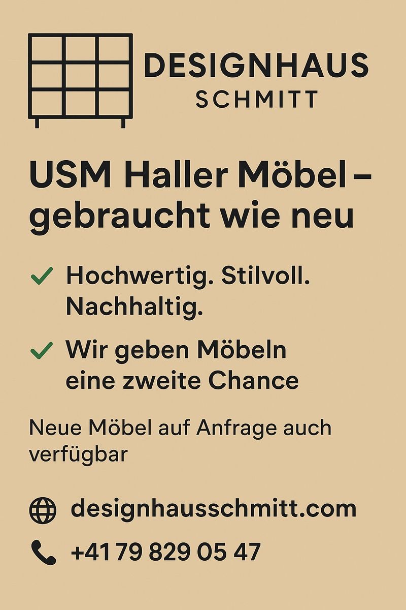 USM Scaffali: USM Haller Regal Rubinrot 1x3 Q1 – Usato da Balsthal venduto da Designhaus.Schmitt 7