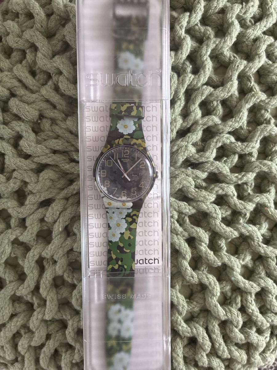 Swatch Orologi: Montre Swatch "Florale" neuve – Nuovo e nell'imballaggio originale da Biel/Bienne venduto da Lianumi