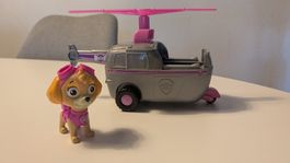 Paw Patrol Skye pink helicopter vehicle & figure