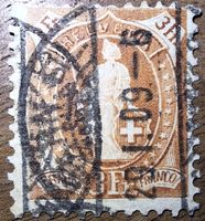 Stehende Helvetia 100B Kat. 140.-