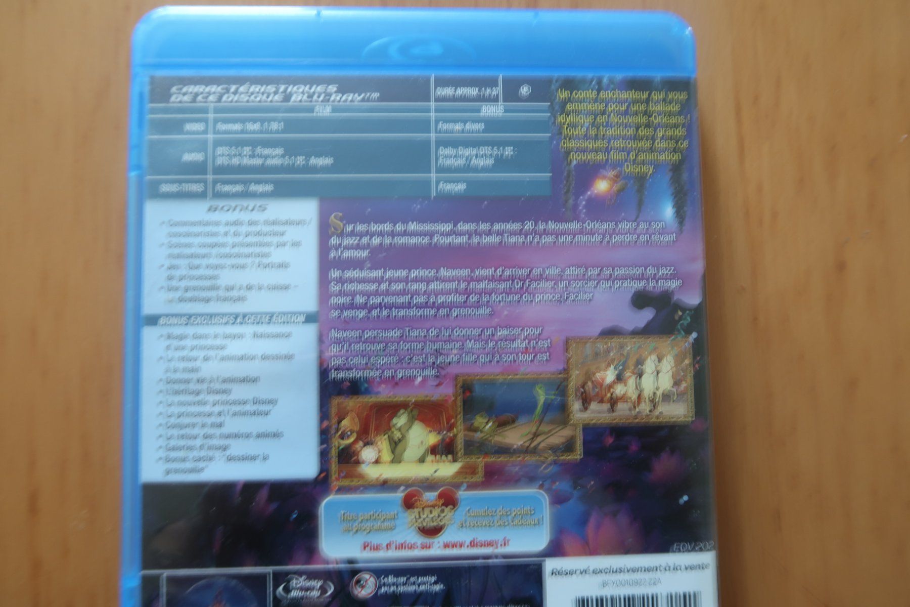 Alle DVDs: Blu-ray PRINCESSE GRENOUILLE    Français Anglais – Gebraucht aus Porrentruy von tupatup 2