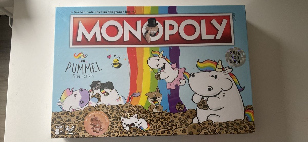 Giochi: Monopoly Pummeleinhorn Limited Edition! – Nuovo e nell'imballaggio originale da Ebersecken venduto da weissdochouned