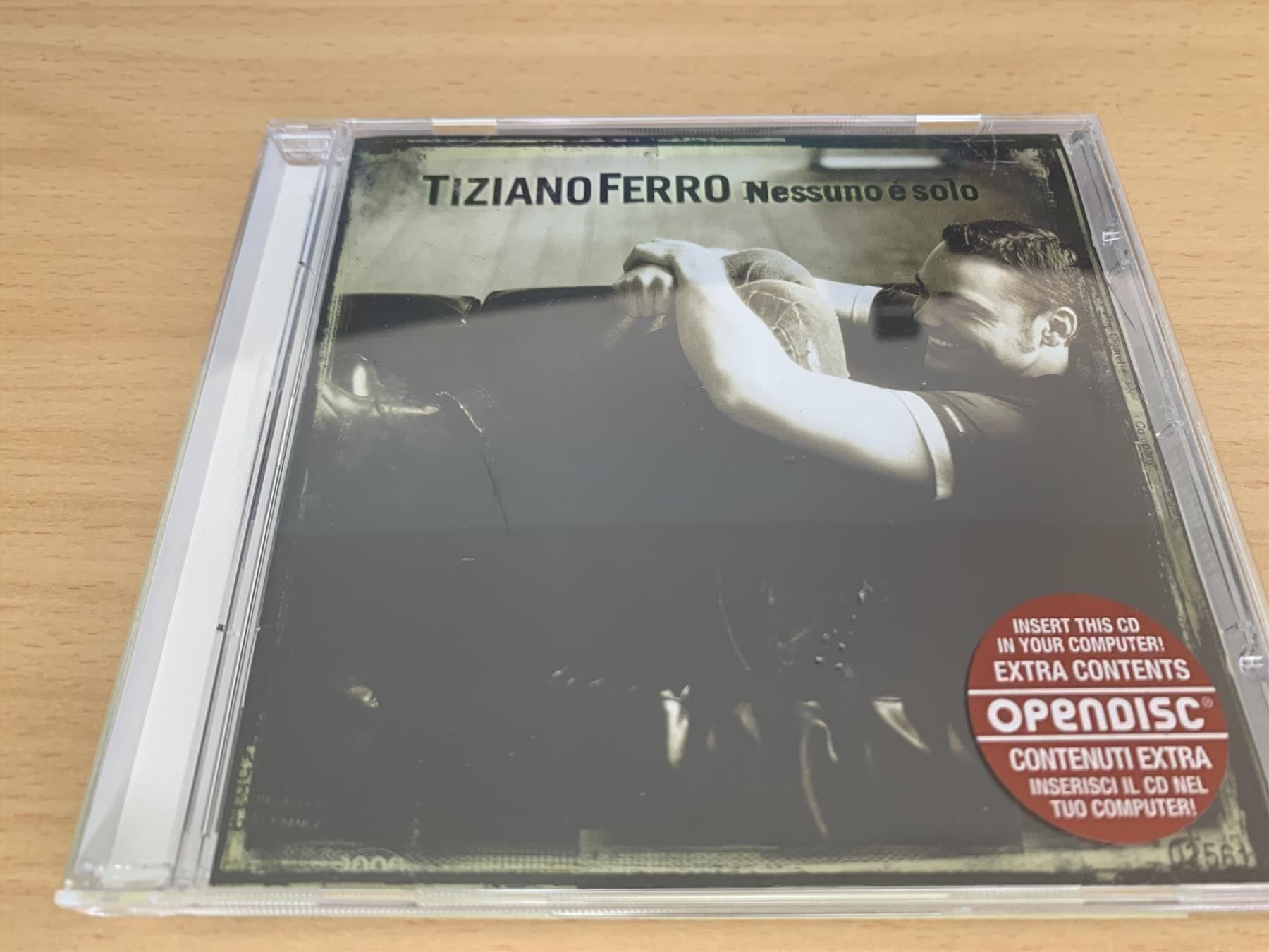 CD: Tiziano Ferro – Nessuno È Solo – Usato da Rikon im Tösstal venduto da Alpenmutz