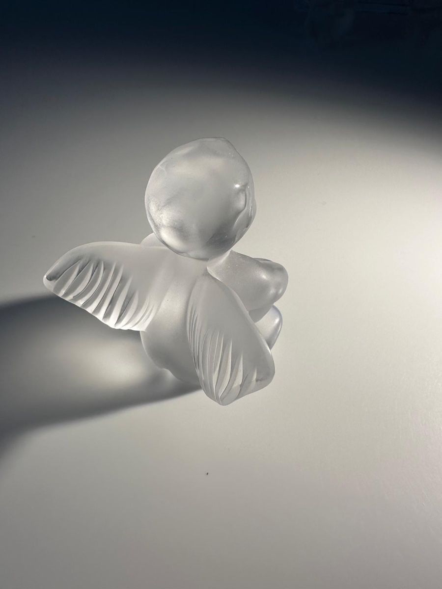 Lalique Figuren: Lalique Engel aus Glas – Gebraucht aus Zürich von Aapitz 1