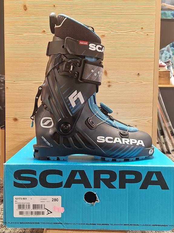 Herrenschuhe: SCARPA F1 TOURENSKISCHUH – Gebraucht aus Grindelwald von Backdoor_Shop