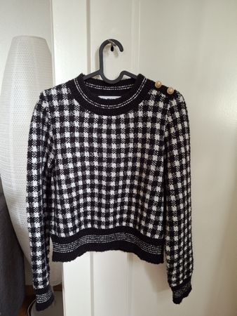Pull Mango M pied de poule 