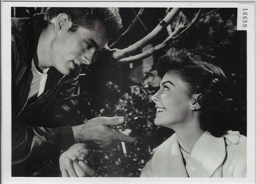 Cartoline postali: James Dean & Natalie Wood - Rebel – Usato da Ettingen venduto da Kartenplanet