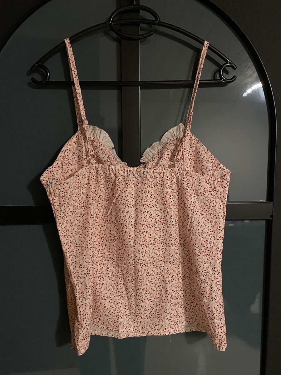 Tops: Sommer Top mit Blumenmuster, Grösse S – Neu (gemäss Beschreibung) aus Sitterdorf von SecondHandRe 1