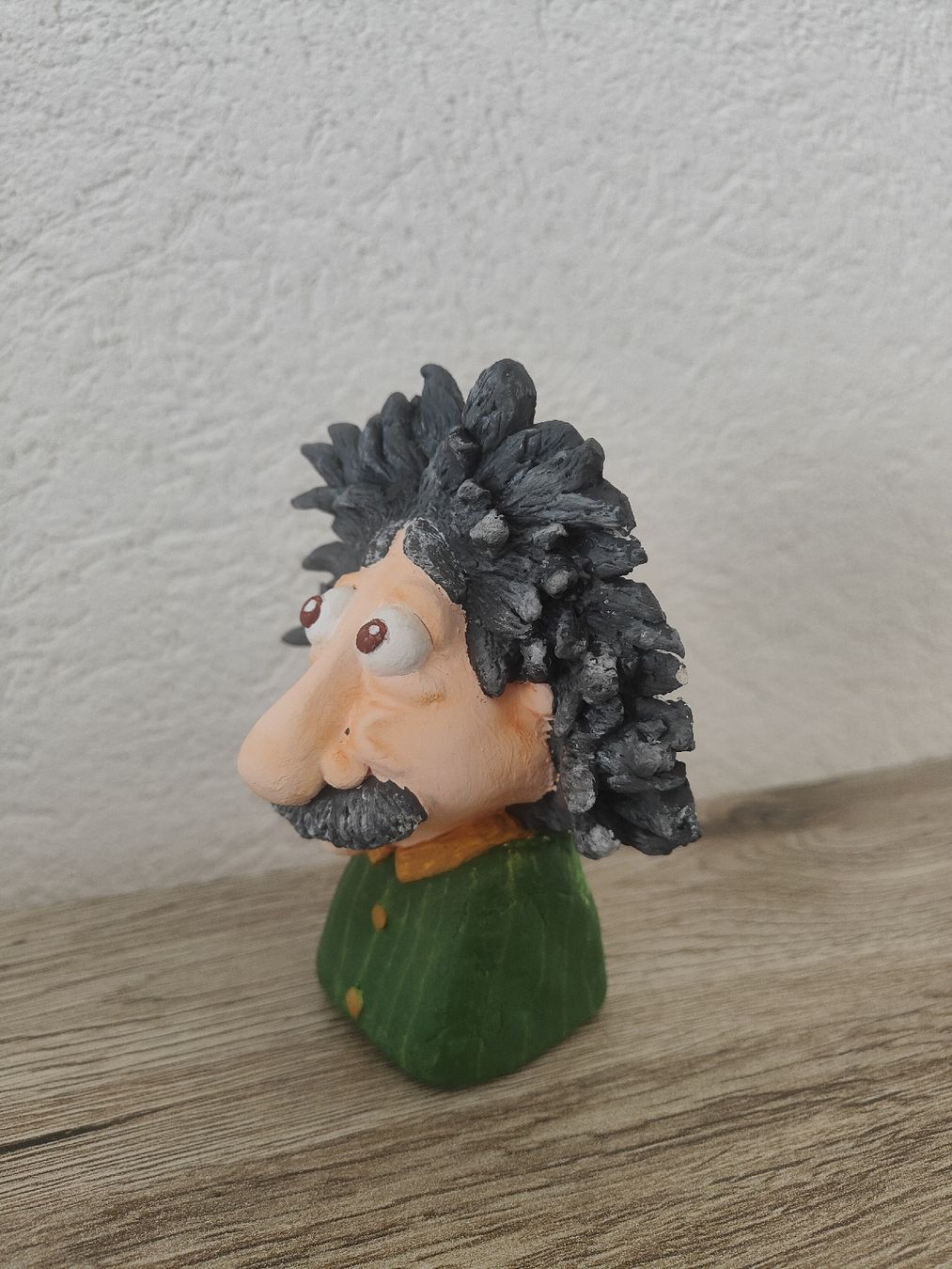 Statuette: Petite figurine Einstein, modèle unique, faite à la main.  – Usato da La Tour-de-Peilz venduto da Gabs86 1