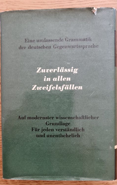 Livres: Duden Grammatik der deutschen Gegenwartssprache – D'occasion à Sempach Station par Semion 4