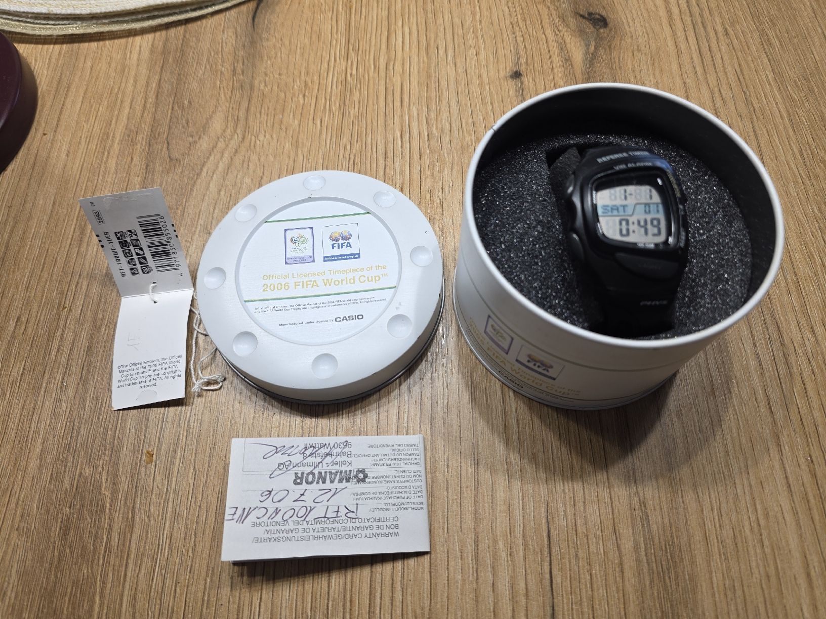 Casio Orologi: Casio RFT-100WC FIFA 2006 édition – Usato da Kreuzlingen venduto da Diri9 5