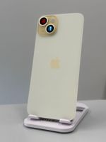 Vitre Cache Arrière iPhone 15 Plus Jaune avec aimants