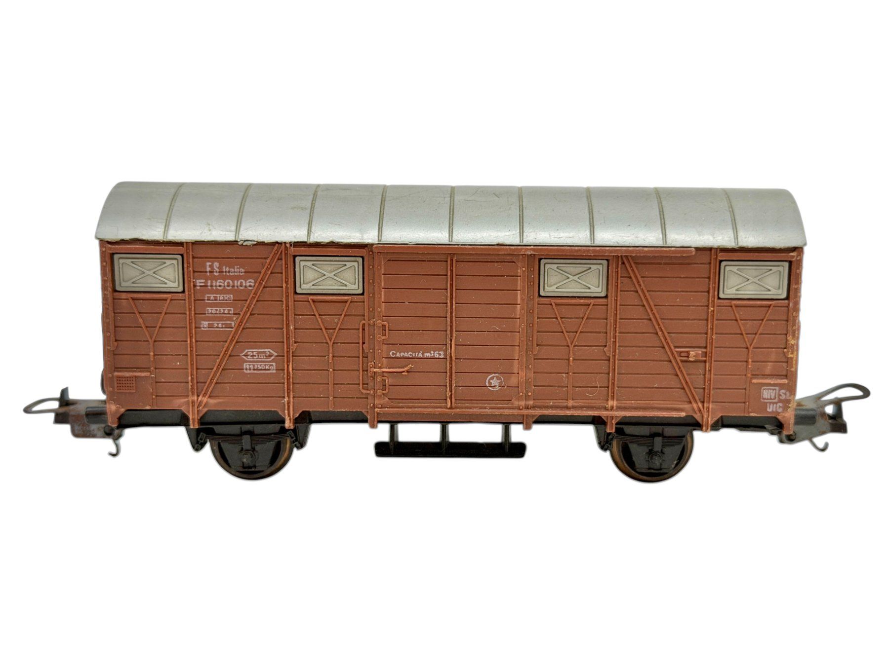 Lima Modellini di ferrovie: Lot de 5 wagons de marchandise LIMA H0 – Usato da Morges venduto da deco.vintage 1