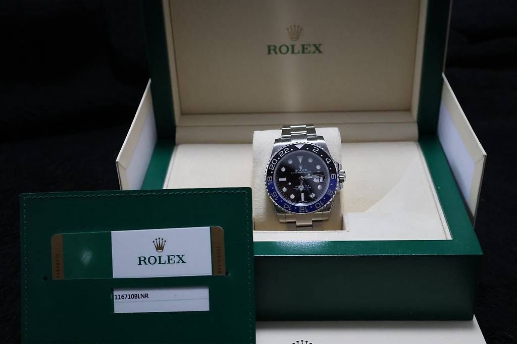 Montres: Rolex Batman gmt 2 116710BLNR – D'occasion à Urtenen-Schönbühl par Keve070