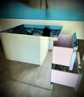 Spiegel-Nachttisch-Kommode Malm Ikea - Sondermodell! 