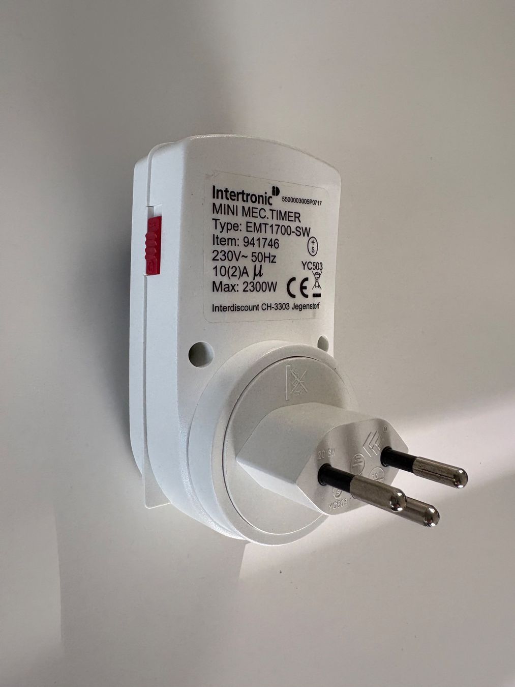 Stecker: Prise programmable mécanique  - mechanical timer – Gebraucht aus Lausanne von opi_92cn 3