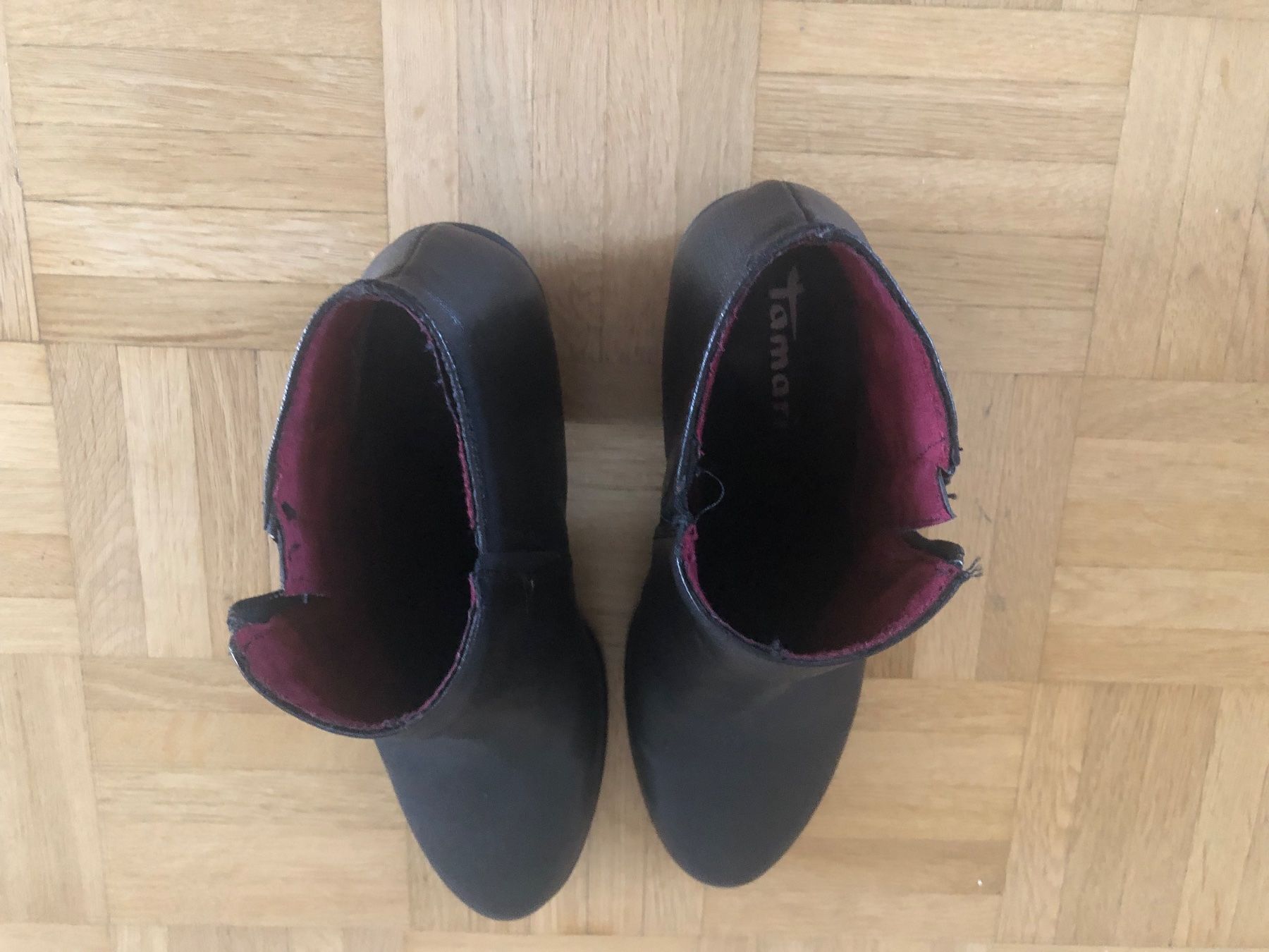 Damenschuhe: Bottines en cuir à talons neuves – Gebraucht aus Onex von kattrina 7