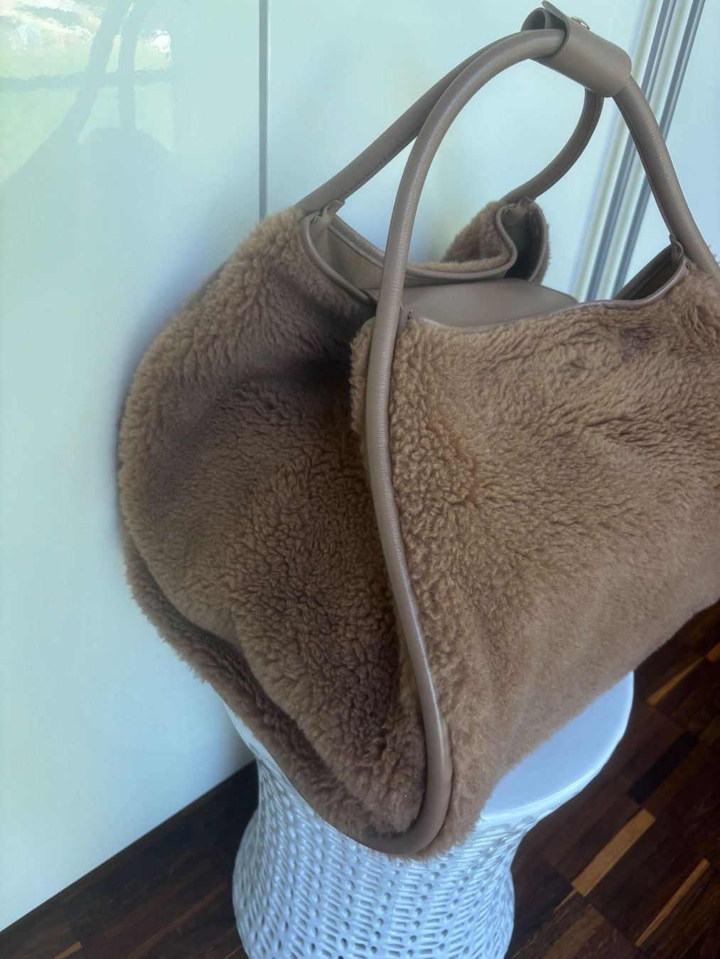 Max Mara Borse da donna: MAX MARA Hobotasche Lammfell, beige – Usato da Herrliberg venduto da mayfi 1