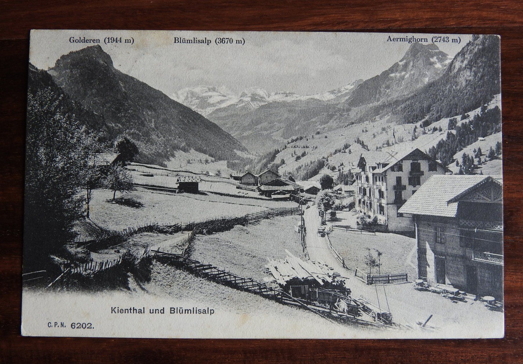 Cartoline postali: Kienthal u. Blümlisalp ! – Usato da Rain venduto da 999-800-K