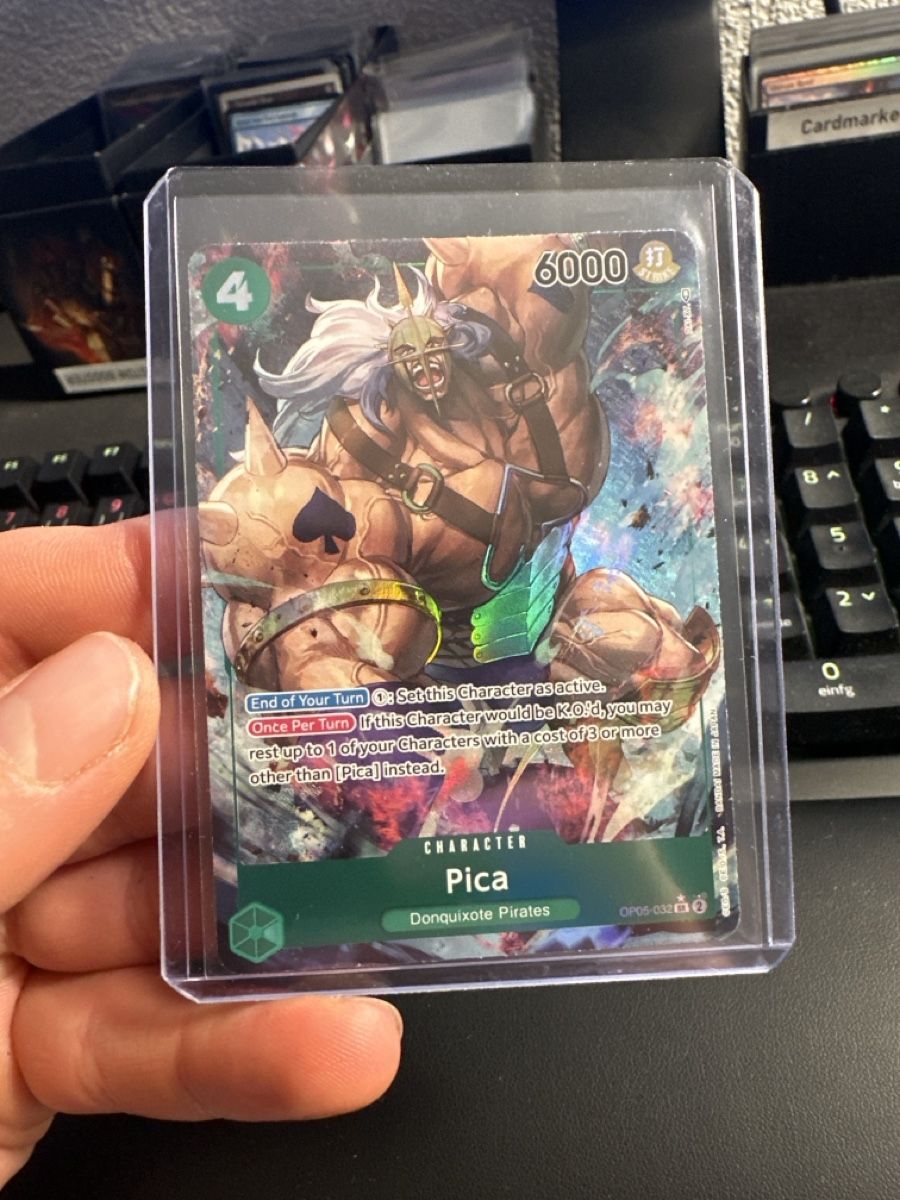 Bandai Carte collezionabili: Pica OP05-032 SR – Usato da Erlinsbach SO venduto da Cardwerk