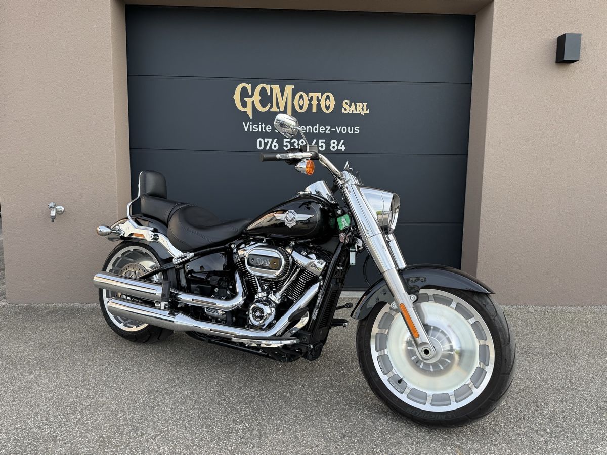 Harley-Davidson Chopper: Harley Davidson Fat Boy 114 Softail LEASING POSSIBLE – Usato da Echallens venduto da HD90