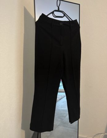 Pantalon noir élégant Bershka, taille 38, occasion
