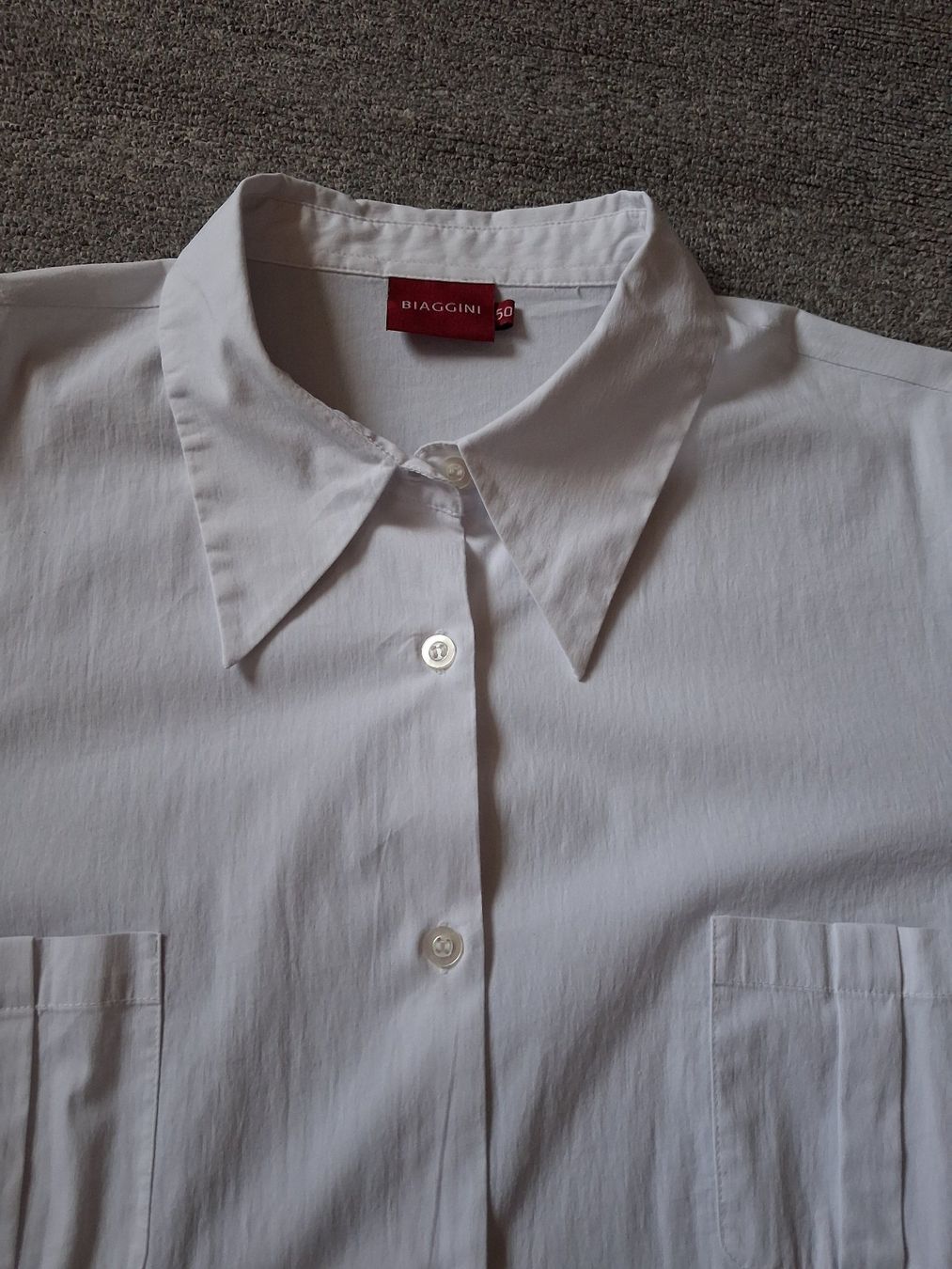 Blusen: Neue Bluse Damen, Hellblau, Gr.50, Baumwolle – Neu und originalverpackt aus Wald ZH von e8e 4