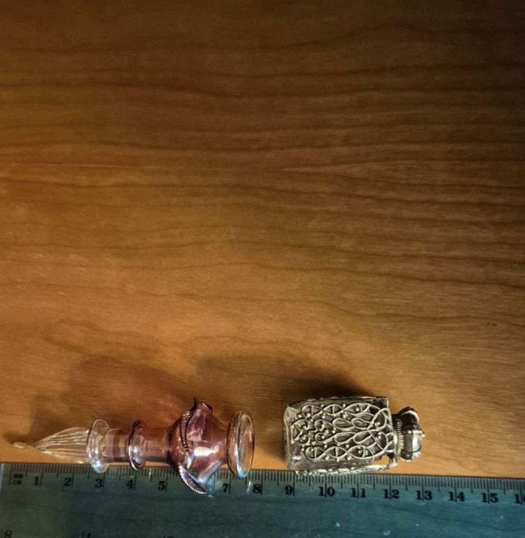 Flaconi: 2 antike Parfüm-Flacon – Usato da Schaffhausen venduto da peggi77755 4