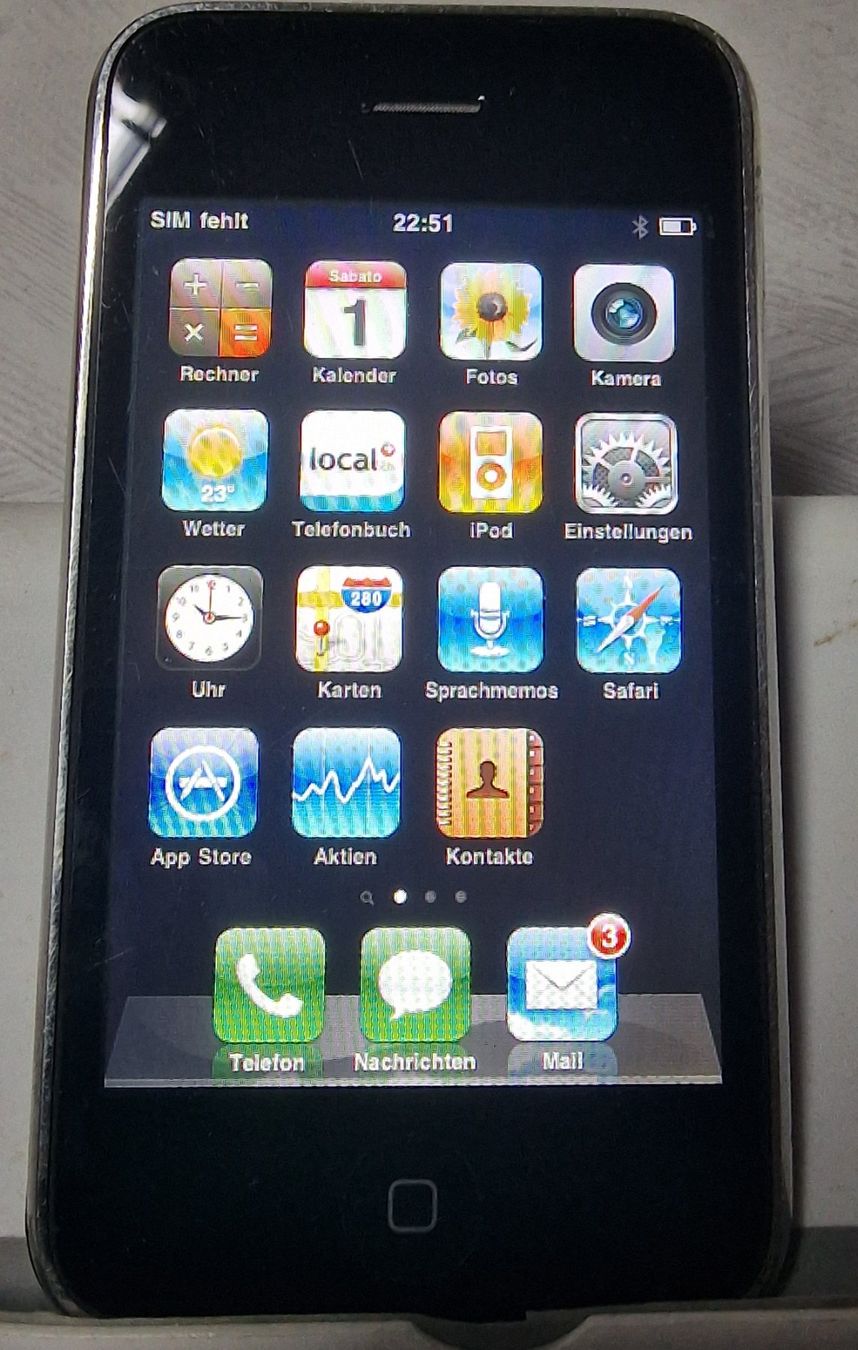 Apple Portables: iPhone 3G 16Gb – Défectueux à Uerkheim par Justi.y 1