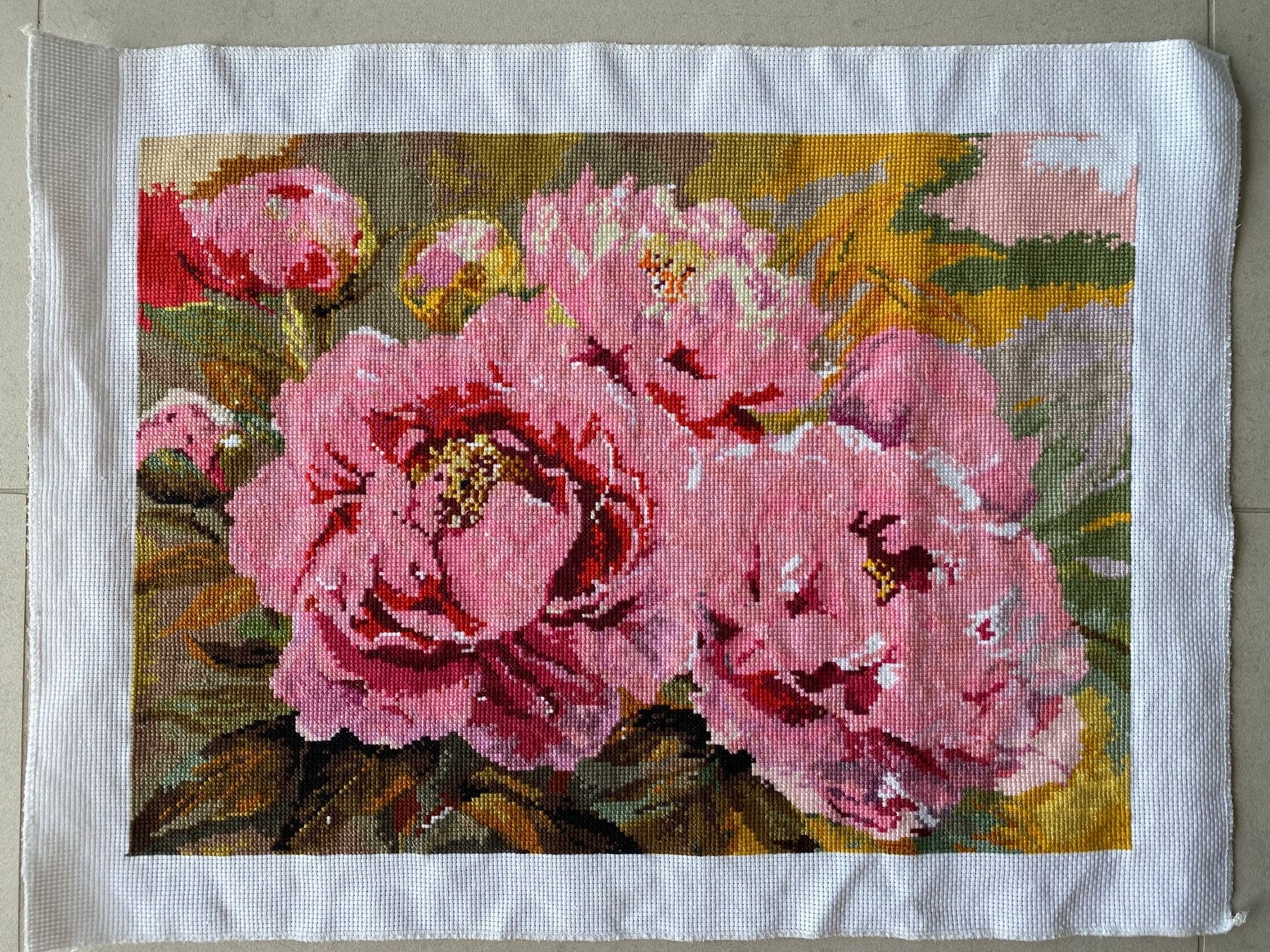 Poster & Bilder: 2 Bilder Petit Point – Neu (gemäss Beschreibung) aus niederbipp von Esbenz 5