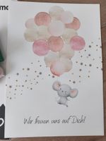 Babyshower Gästebild für Fingerabdruck NEU