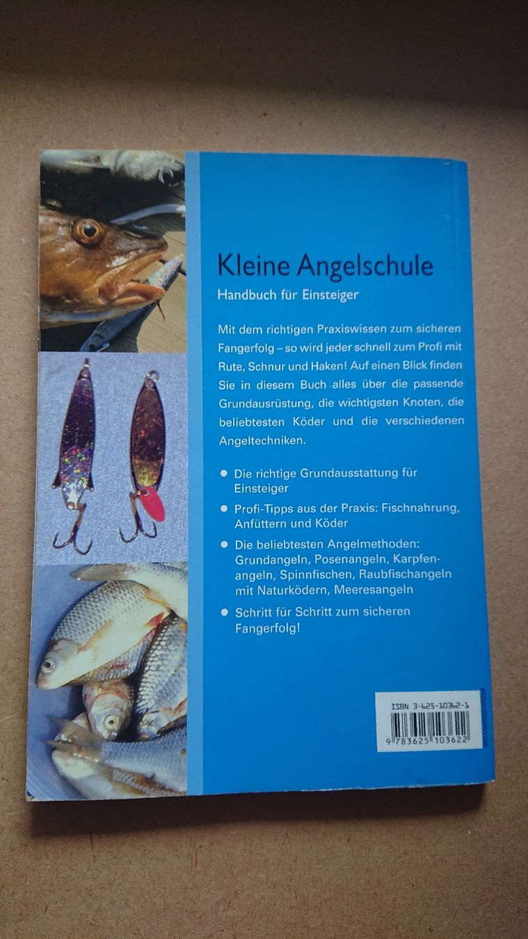 Libri: Kleine Angelschule Handbuch für Einsteiger – Usato da Chur venduto da FreakofRarity 1