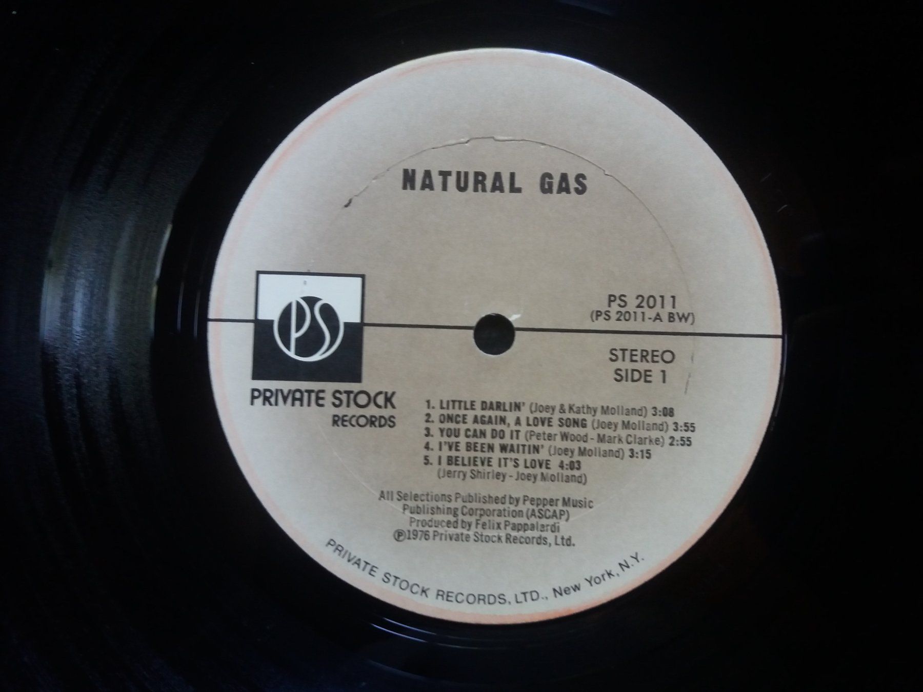 Dischi in vinile: LP (Natural Gas) – Usato da Meyrin venduto da toutatis 4