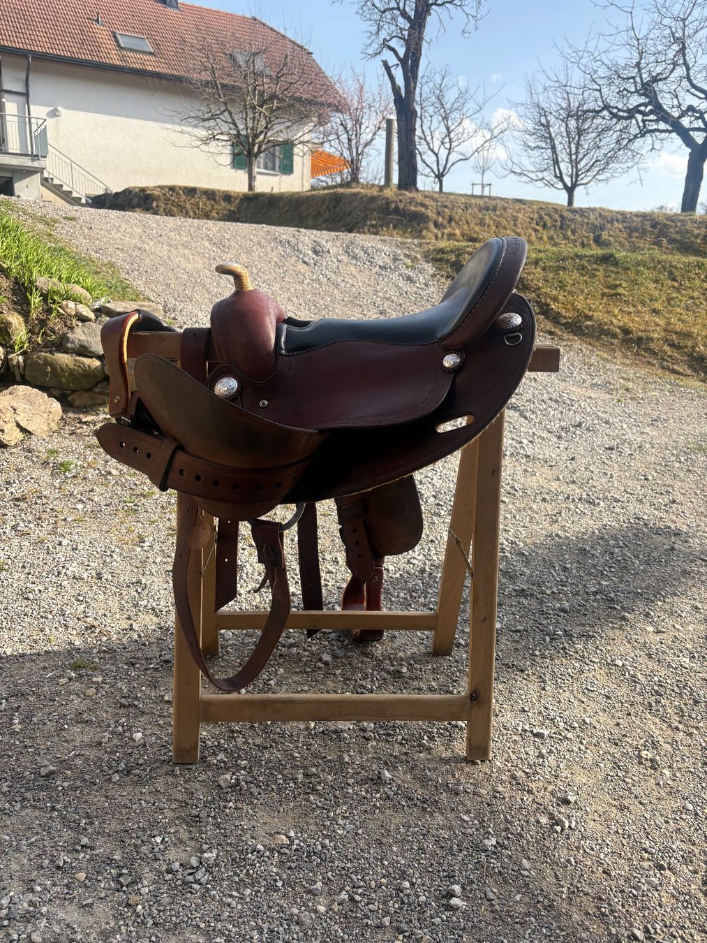 Sattel & Sattelzubehör: Westernsattel Deuber & Partner – Gebraucht aus Riggisberg von skywingsgmbh 4