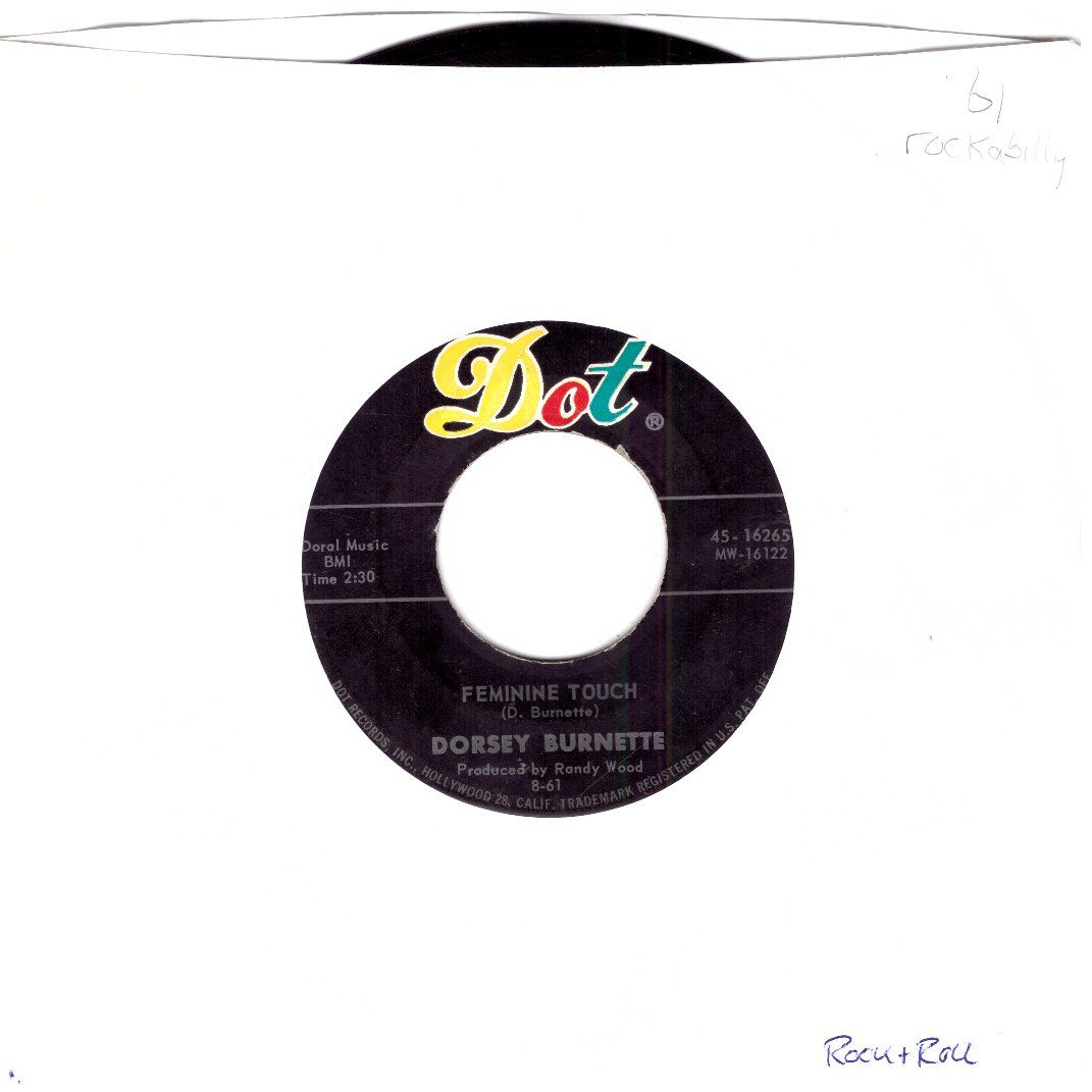 Dischi in vinile: DORSEY BURNETTE – Usato da Bassersdorf venduto da house-of-vinyl