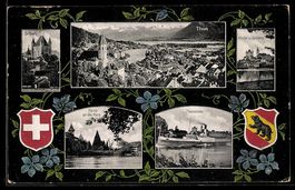 Thun, Schloss, Kirche und Schloss, Aare