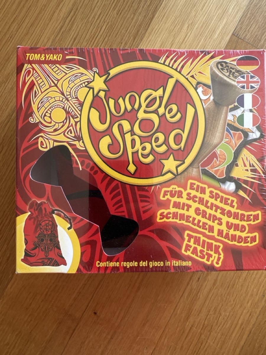 Giochi: Gesellschaftsspiel Jungle Speed originalverpackt – Nuovo e nell'imballaggio originale da Bad Zurzach venduto da Anabenae