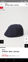 BOSS Trystan Mütze, Dark Blue, Neu, Herbst-Look