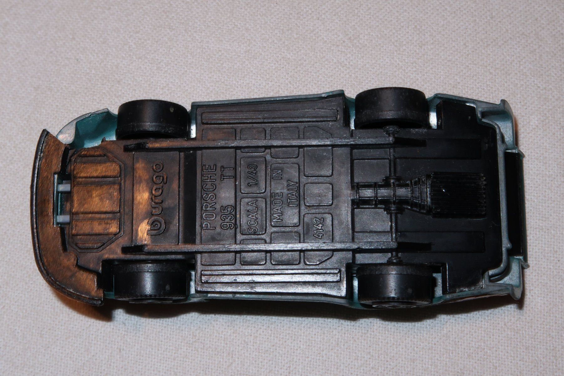 Porsche Modellini d'auto: Bburago Porsche 935 TT – Usato da Muttenz venduto da Laeckerlihamschter 4