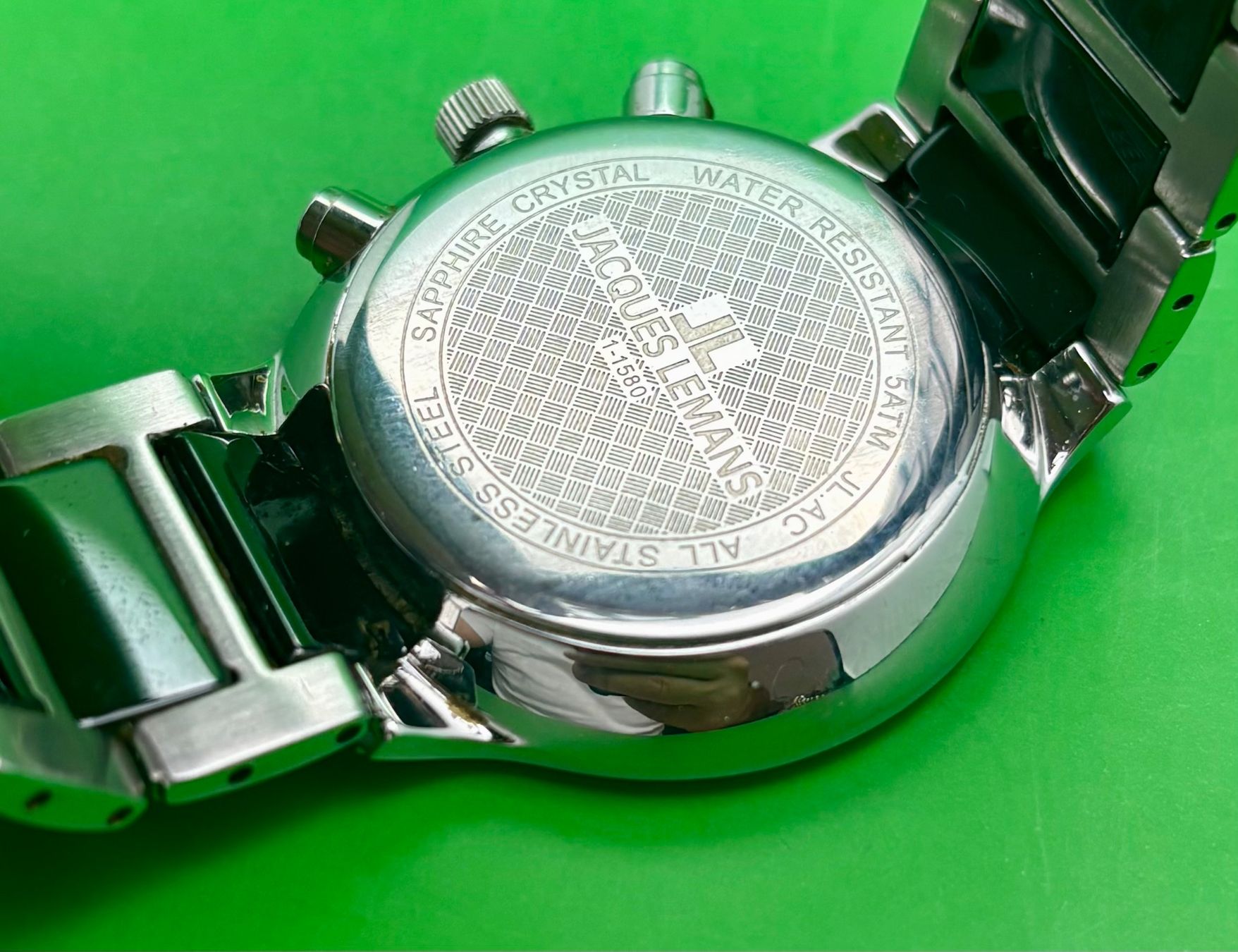 Jacques Lemans Uhren: JACQUES LEMANS CERAMIC CHRONOGRAPH DATE – Gebraucht aus Rorschach von ZeitWerk.10 9