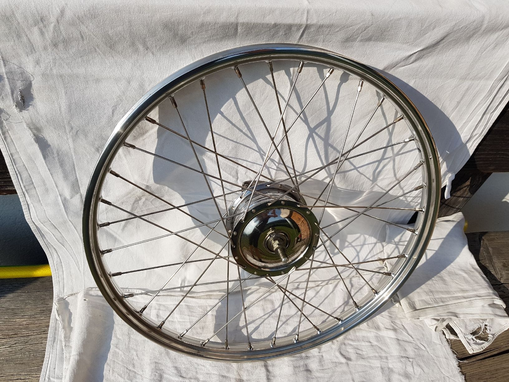 Sachs Cyclomoteurs: Weinmann 19 Zoll Vorderrad – D'occasion à Ennetbühl par luhei 2