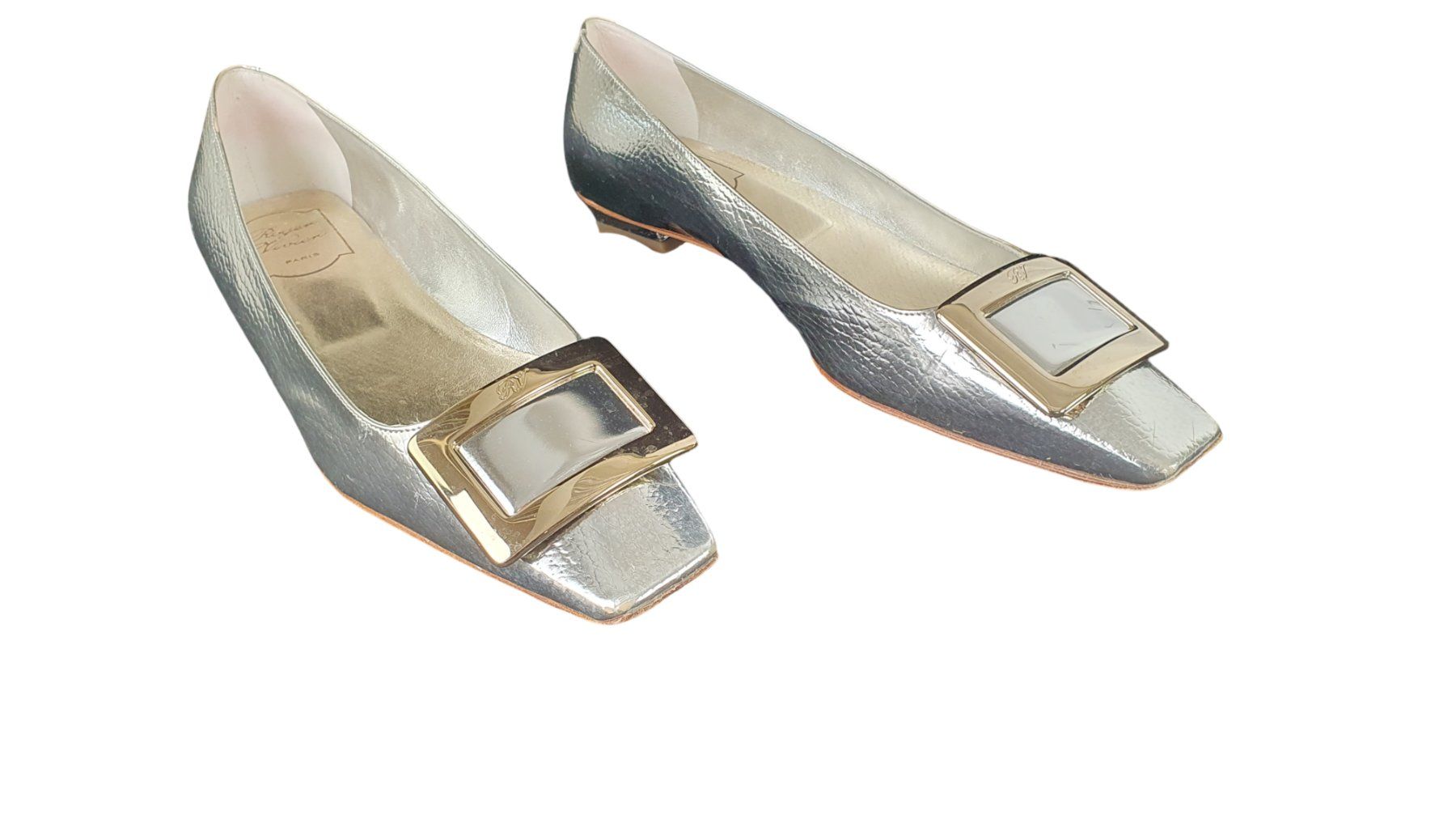 Scarpe da donna: ROGER VIVIER Pumps Gr. 39 Silber – Nuovo (secondo la descrizione) da Wangen b. Olten venduto da Restwert_Wangen