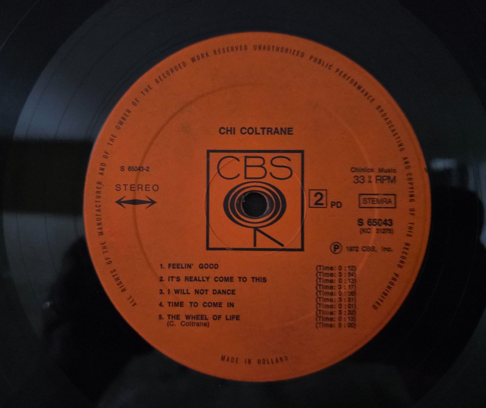 Dischi in vinile: Chi Coltrane LP – Chi Coltrane – Usato da Root venduto da atelier22 2