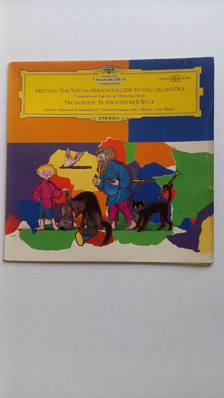 Dischi in vinile: LP Schallplatte: Britten, Prokofieff - Peter und der Wolf – Usato da St. Gallen venduto da Bir_Rer