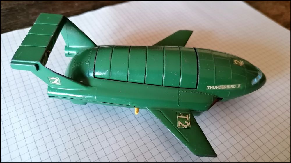 Original Thunderbird 2 Dinky Toys Guss Modell Komplett | Kaufen auf Ricardo