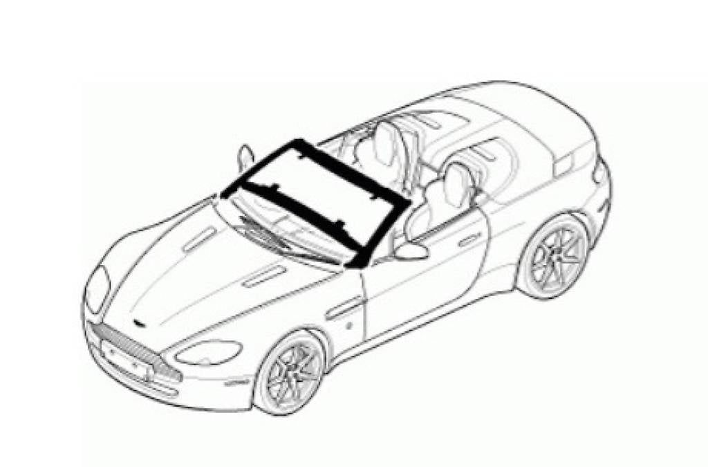 Aston Martin Accessori per altri veicoli: Frontscheibe Aston Martin V8 Vantage Cabrio – Usato da Winterthur venduto da diesel_power 3