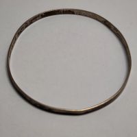 Vintage Armreif aus 925 Silber Peru #B3